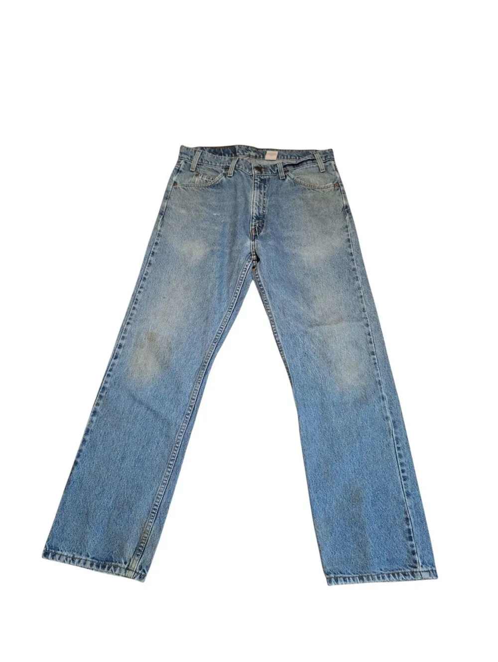 Levi's 505 Jeans Men's Size 34 / 30 Straight Leg Regular Vintage  Orange TAB 89